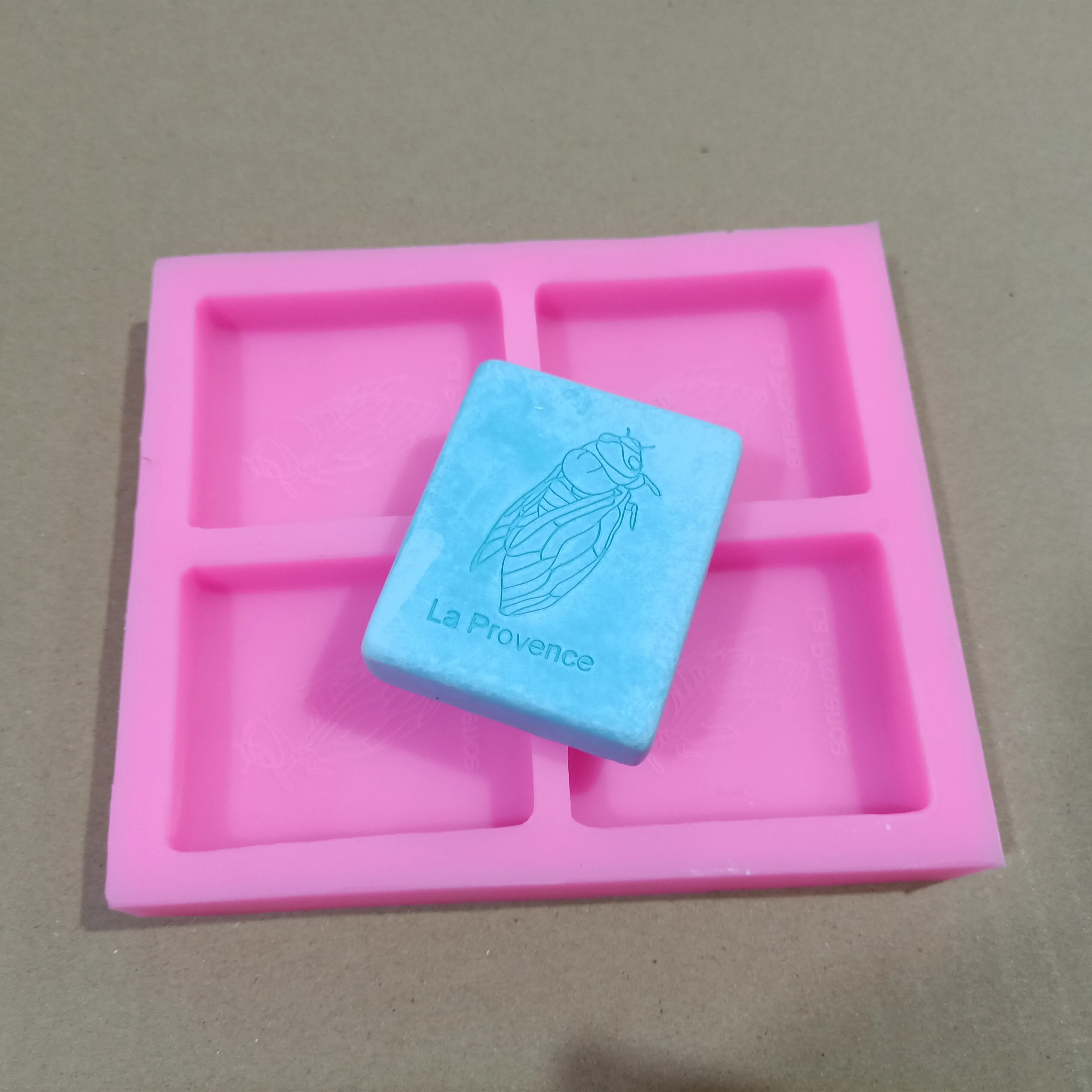 

Soap Mold Custom Multy Cavity Customize Soap Mould for CP Soap Making Tool with Personalized Logo Name Wax Melt Mold Newest