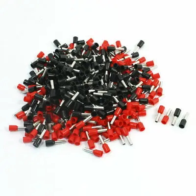 14AWG кабель E2508 красный черный втулка предварительно изолированные зажимы