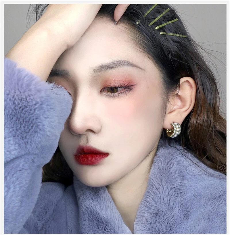 Glitter Eye Shadow Palette Makeup Kit Waterproof 9 Colors Red Nude Matte Pigment Shimmer Colorful Eyeshadow Powder Cosmetics