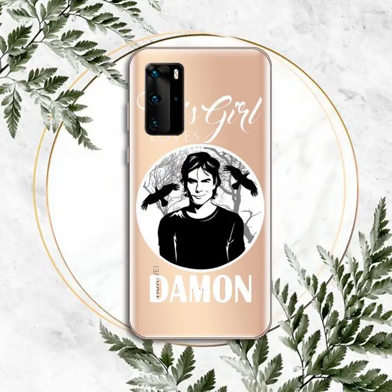 

The vampire diaries Phone Case Transparent for Huawei P honor 8 10i 20 30 40 smart 2019