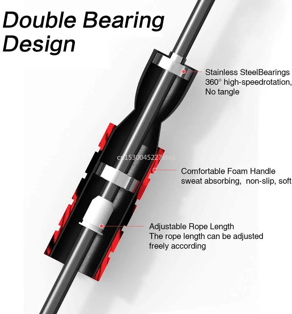 Скакалка без одежды для фитнеса Беспроводная мужчин женщин детей тренировка