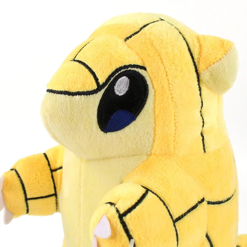 

27-29cm Anime Cute White Yellow Plush Toys Stuffed Animal Dolls Gift for Children