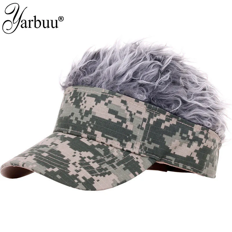Горячая новинка модная бейсбольная кепка YARBUU искусственные волосы