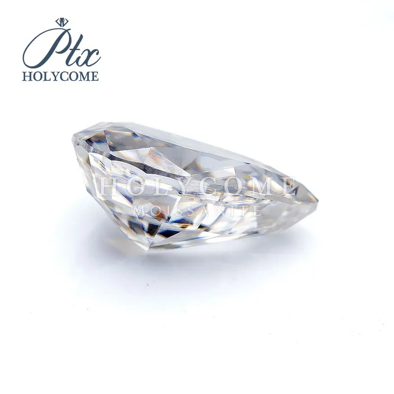 2X3mm 2020 Pear cut Высокое качество D VVS1 свободное моиссанит для алмазного кольца