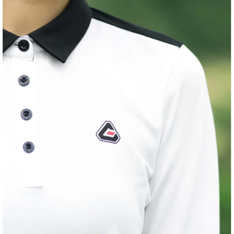 PGM 2020 Новинка Весна Лето Удобная женская футболка с длинными рукавами для гольфа