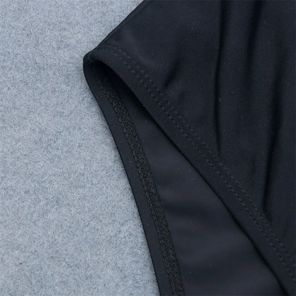 Летний женский комбинезон на шнуровке купальник бикини с рисунком Цельный боди