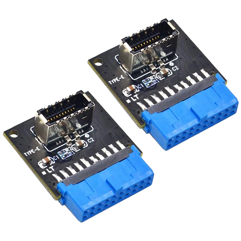 2 шт. USB 3 1 спереди Панель гнездо 0 20Pin заголовок Мужской кабель удлинитель адаптер