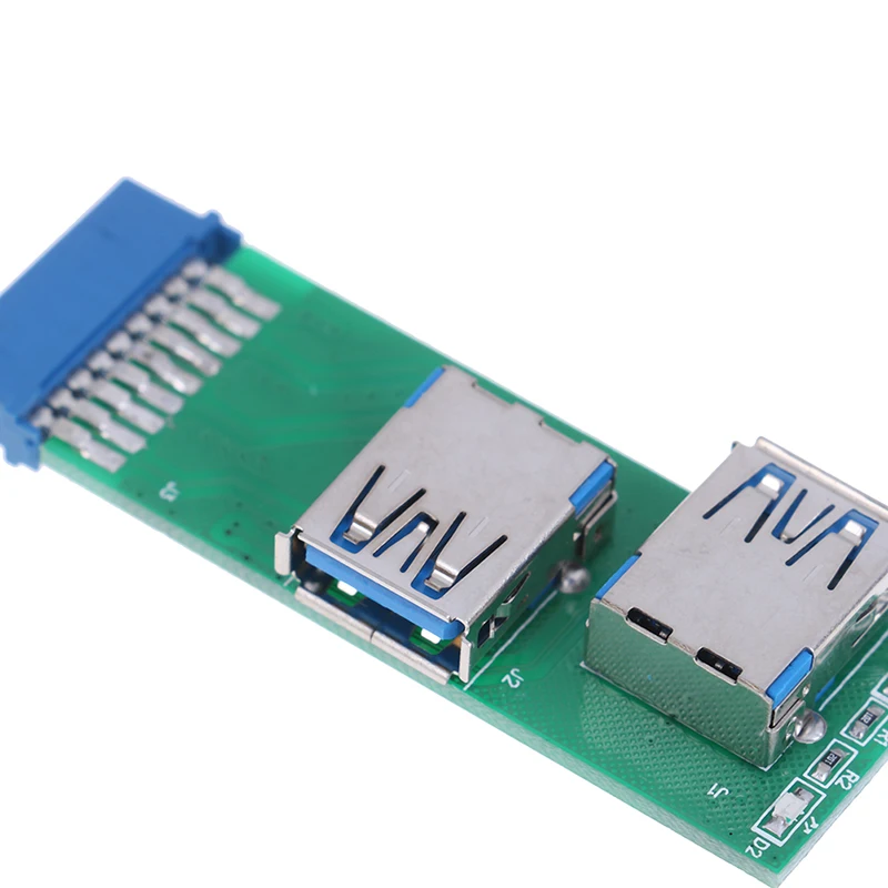 2020 1 шт. Внутренняя Материнская плата 2 порта USB 3 0 Женский до 20 Pin женский адаптер