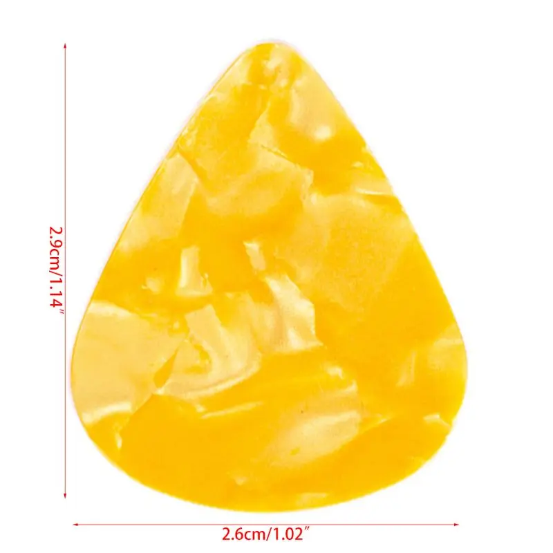 50 гитарных палочек 1 коробка чехол акустическая электрическая бас Pic аксессуары
