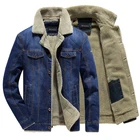 2020 зимняя мужская джинсовая куртка, Мужская модная повседневная джинсовая куртка, Мужская теплая Плотная джинсовая куртка, Мужское пальто с меховым воротником, куртка-бомбер, верхняя одежда