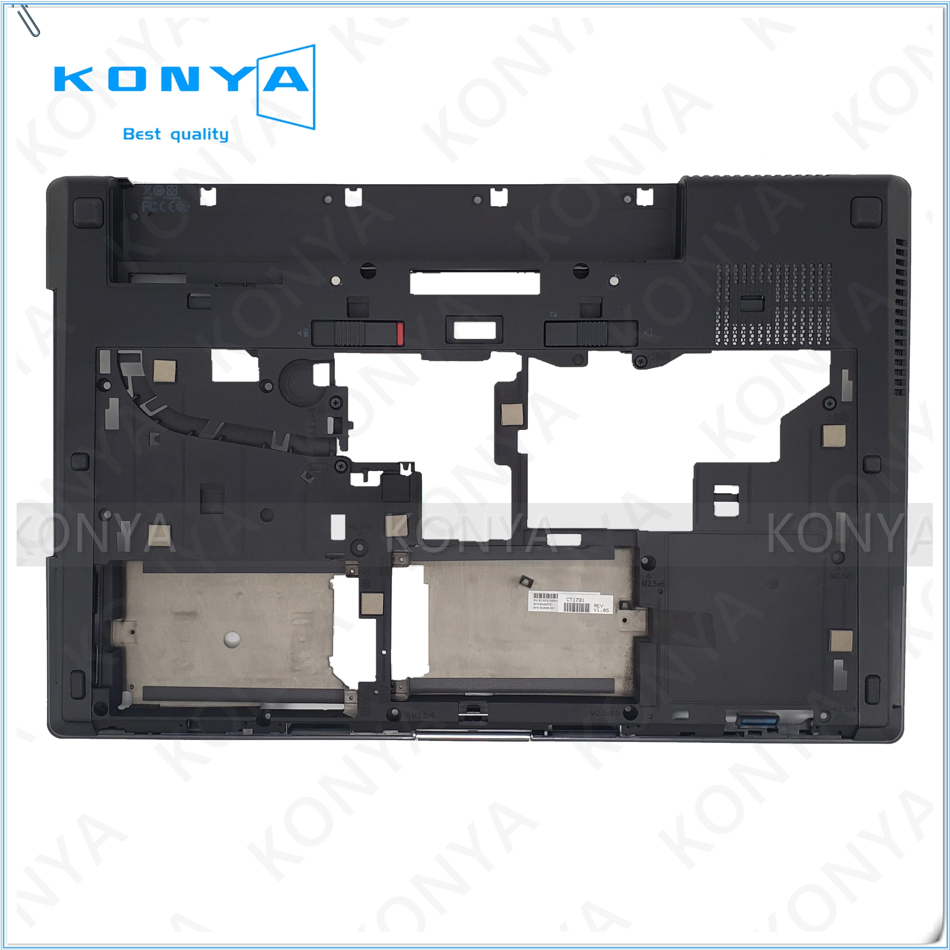 Новая Оригинальная крышка для ноутбука HP EliteBook 8760W 8770W Нижняя 652535-001 6070B0483701 |
