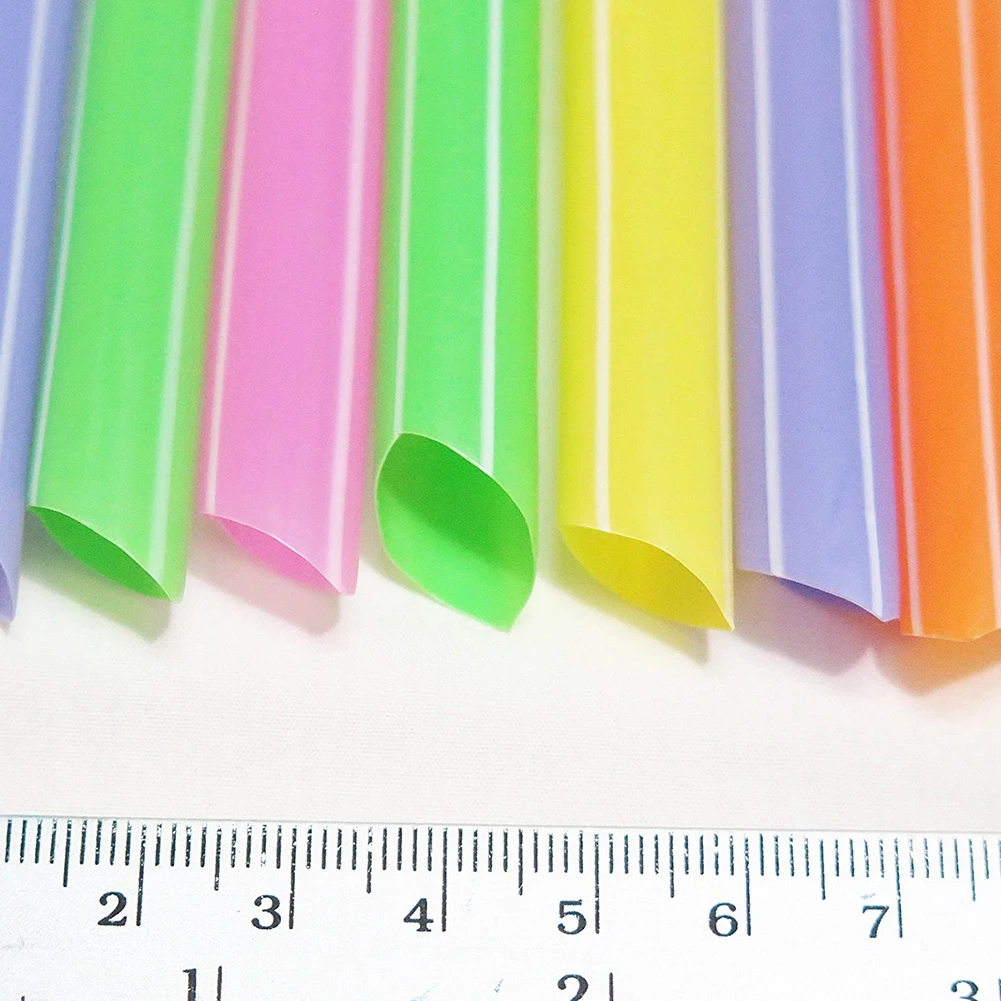 

50Pcs Multicolor Straws Disposable Plastic Drinking Straws Wedding Celebrations Bar Juice Decor Mixed Colors Party Supplies