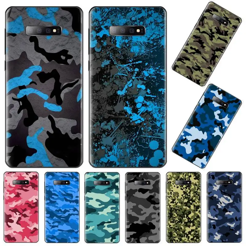 

Camouflage Pattern Camo military Army Phone Case For Samsung Galaxy S7 S8 S9 S10 S10e S20 s21 s30 plus lite Ultra 5g