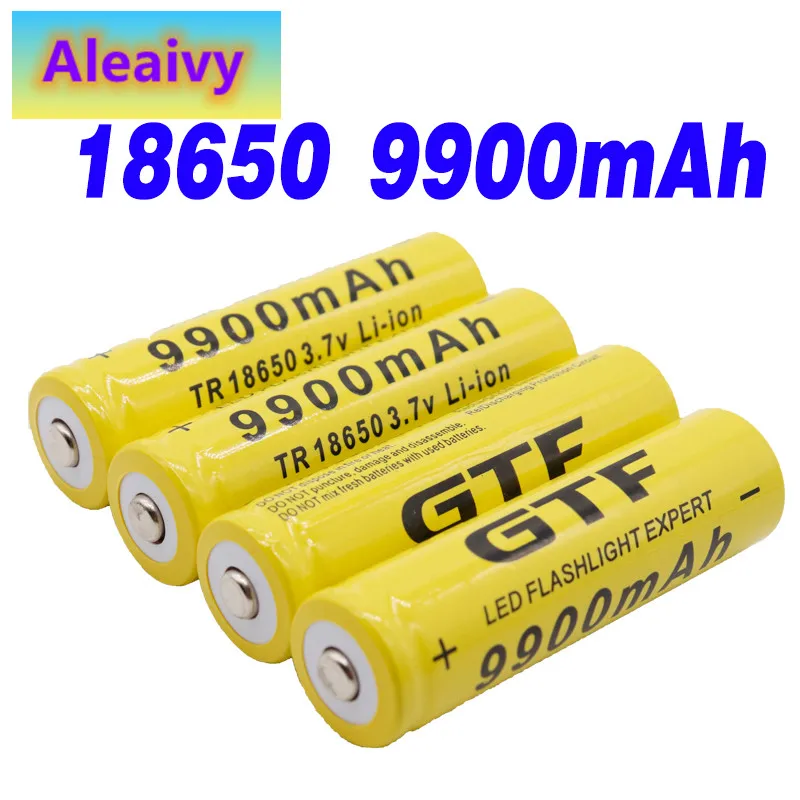 

2020 original 18650 battery 3.7V 9900mAh rechargeable lithium ion battery for LED flashlight hot new high quality batteries NEW
