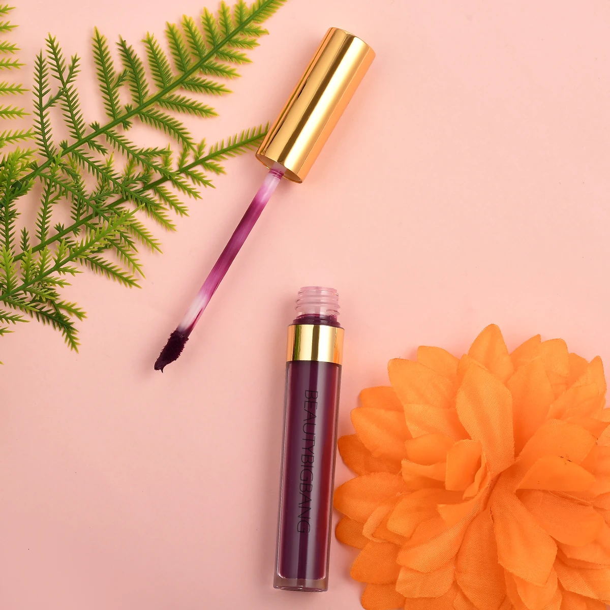 Beautybigbang жидкая губная помада, макияж, сексуальные цвета, красный, черный, розовый цвет, матовая губная помада, водостойкая, стойкий блеск для губ, набор для губ