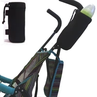 2 pcs water bottle insulation bag feeding bottle holder cup rack kettle pouch for bicycle baby stroller scooters