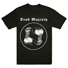 Черная футболка Drab Majesty The Silent Ones, размер S 4Xl