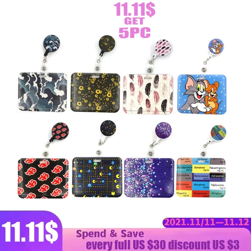 

5sets Random Clip Horizontal Card Holder
