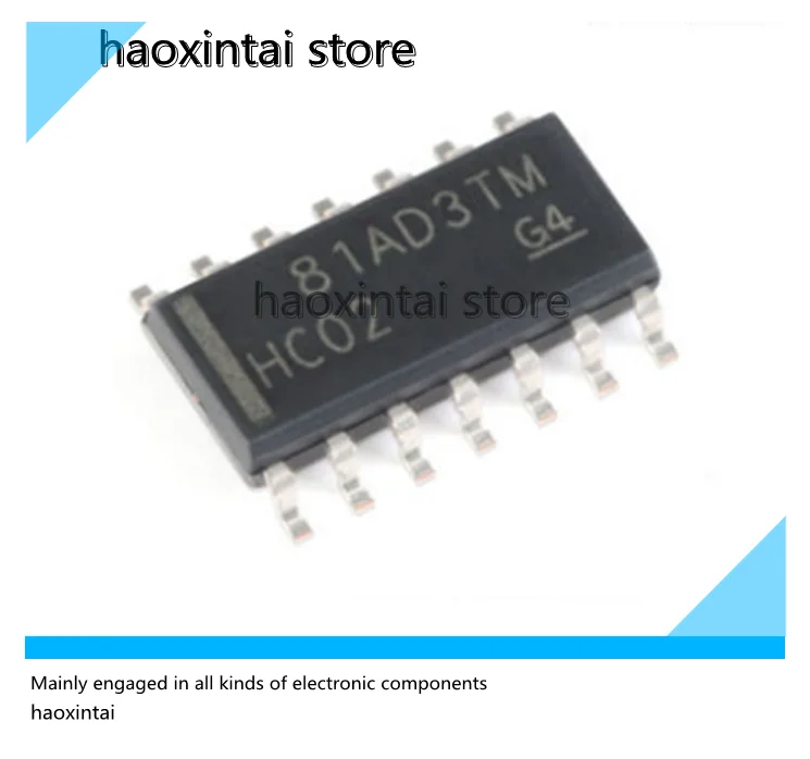 

SN74HC02DR SN74HC02N оригинальный подлинный SN74HC02DR SN74HC02N четырехсторонний 2-входной положительный или логический чип, 10 шт.