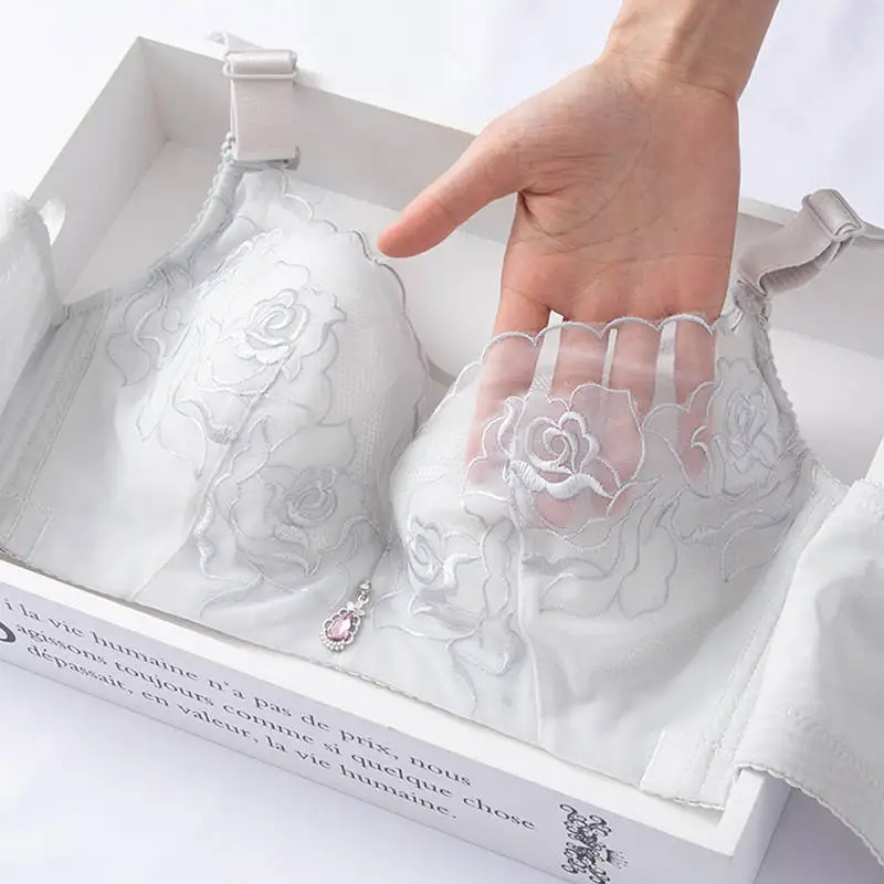 Ультратонкое нестальное кольцо большой бюст маленькое нижнее белье женский