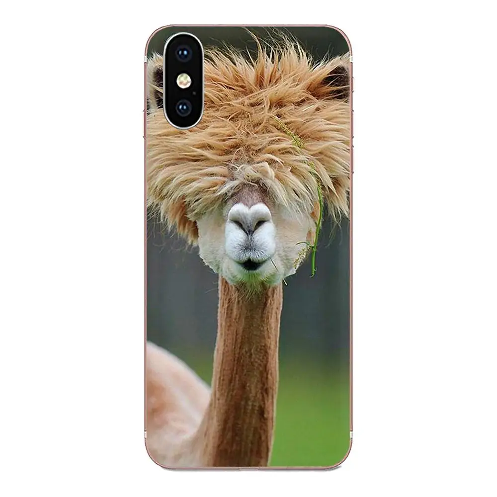 Милые животные альпаки Альпака Рождество для Huawei NOVA 2 V20 Y3II Y5 Y5II Y6 Y6II Y7 Y9 G8 G9 GR3 GR5 GX8