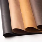 Натуральная кожа crazy horse, кожа коричневого дубления, Воловья кожа желтого и коричневого цвета, кусок толстой коровьей кожи, первый слой от 1,8 до 2 мм