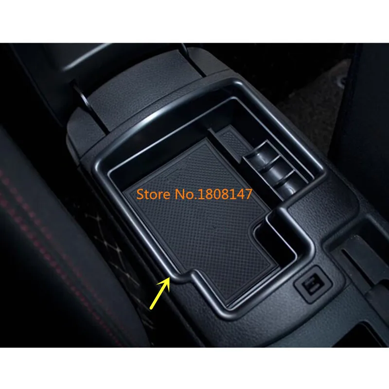 Автомобильный пластиковый контейнер для хранения центральная консоль