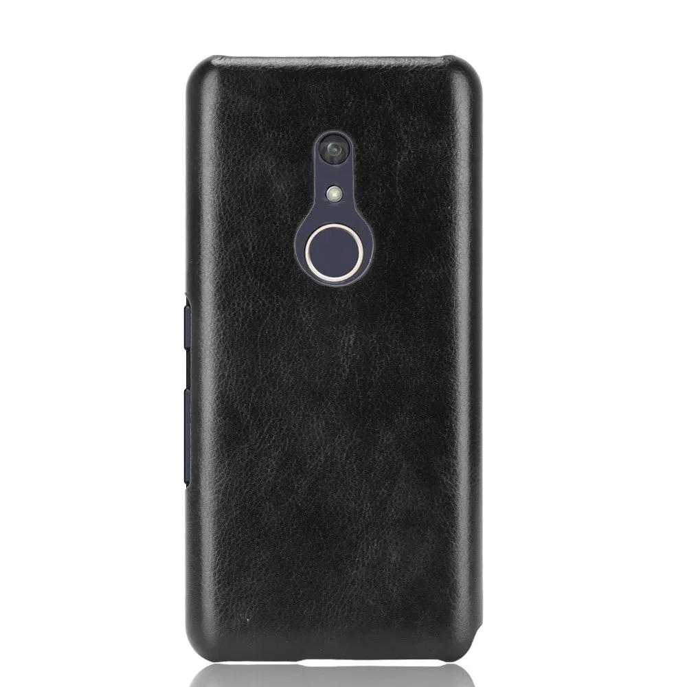 Чехол Fashion Litchi Skin из PU кожи с жесткой задней панелью для телефона Fujitsu Arrows Be4 F-41A/Plus F-41B.