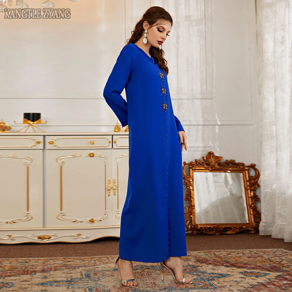 

Ramadan Eid Abaya Dubai Turkey Islam Muslim Fashion Hijab Dress Kaftan Robe Arabe Longue Femme Dresses For Women Caftan Marocain