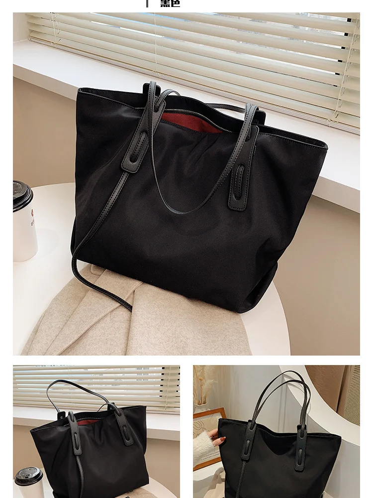 

Bag Handbags New 2021 Ladies Shoulder Bag Trend Oxford Buttote Bag Casual Large-capacity Handbag Women Handbags Women Bags