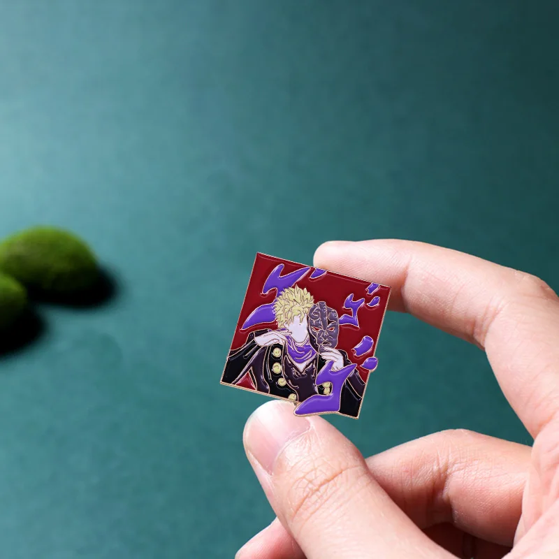 Бейдж с невероятными приключениями Джоджо хирохико Араки манга крутая булавка