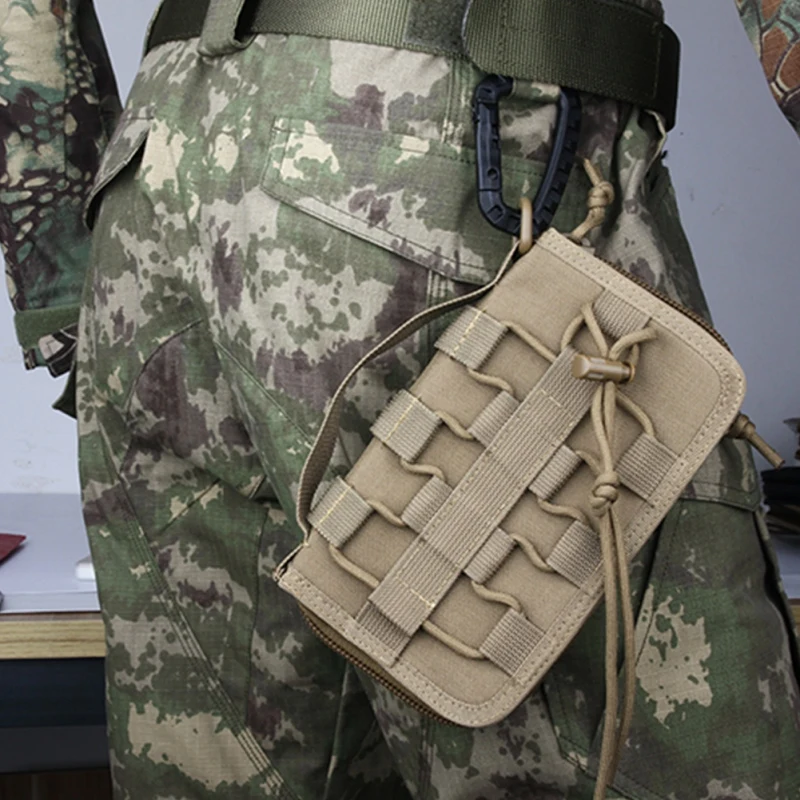 

Tactical Hunting Military Handbag Hiking Handbags Nylon Waterproof Man Waist Pack Zipper Outdoor Bag Wear Resistant