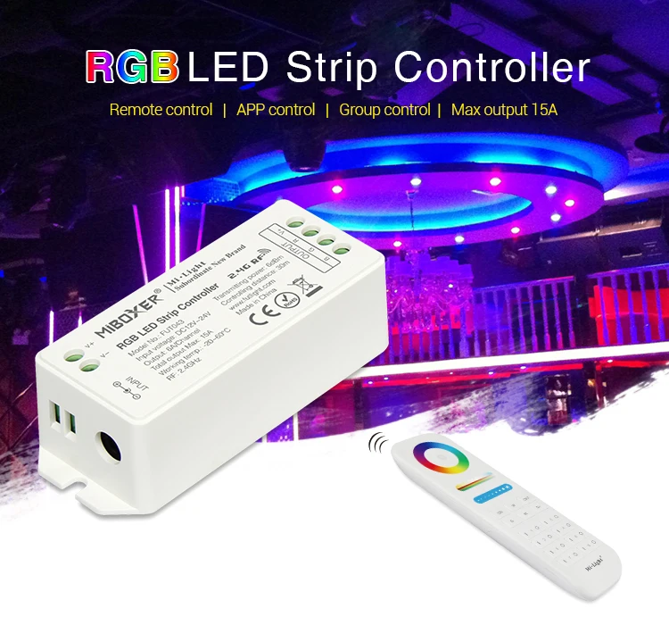 Mi boxer FUT043 FUT044 FUT045 FUT043A FUT044A RGB RGBW RGB+ CCT Функция светодиодный контроллер Smart Светодиодный