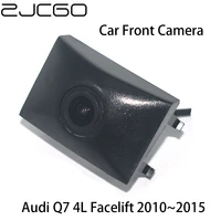zjcgo hd ccd car front view parking logo camera night vision positive for audi q7 4l facelift 2010 2011 2012 2013 2014 2015