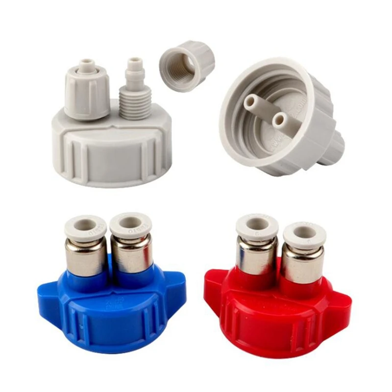 Аквариумные трубчатые клапаны с системой CO2 крышка для бутылки реактор живых