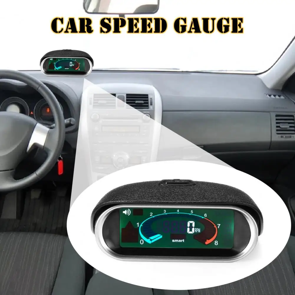 Автомобильный Тахометр с ЖК-дисплеем Высокая точность анти-вибрация портативный