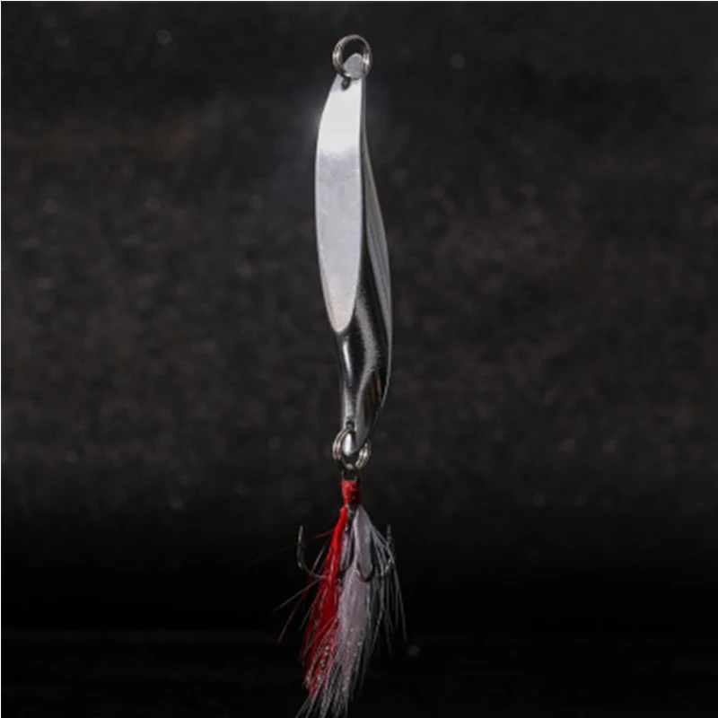 Приманка рыболовная металлическая Серебристая/блестящая 7/10/15/20/30/40 г 1 шт. | Спорт