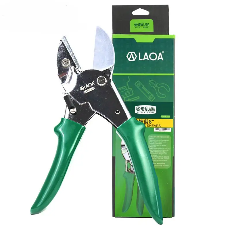 

LAOA SK5 Blade Pruning Shears 8inch Gardening Scissors Pick the fruit scissors Household and Garden Shears