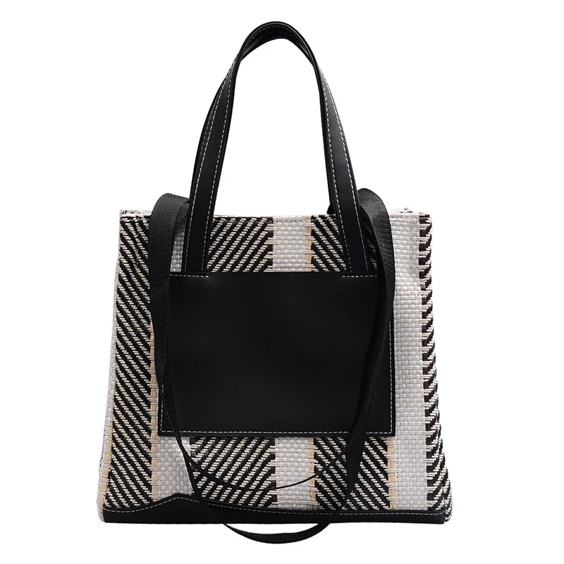 

Vintage Canvas Tote Bags for Women 2021 New Fashionable High Quality Large Capacity Shoulder Bag Female Street Style Bolso Mujer