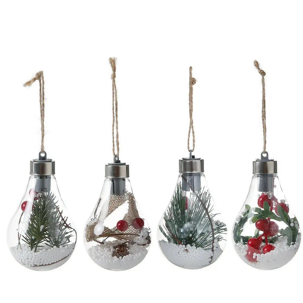 

Fairy Garland LED Ball String Lights Waterproof for Christmas Tree Wedding Home Indoor Decoration Christmas Pendant Lights