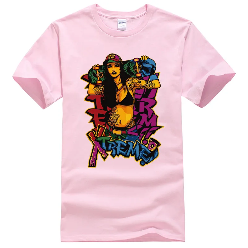 Футболка женская с коротким рукавом и 3D-графикой в стиле Харадзюку |