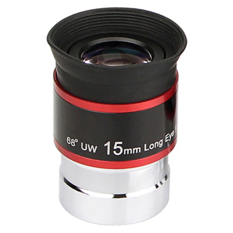 1 25 дюймов окуляр микроскопа 68 градусов ультра Широкий формат 15 мм для