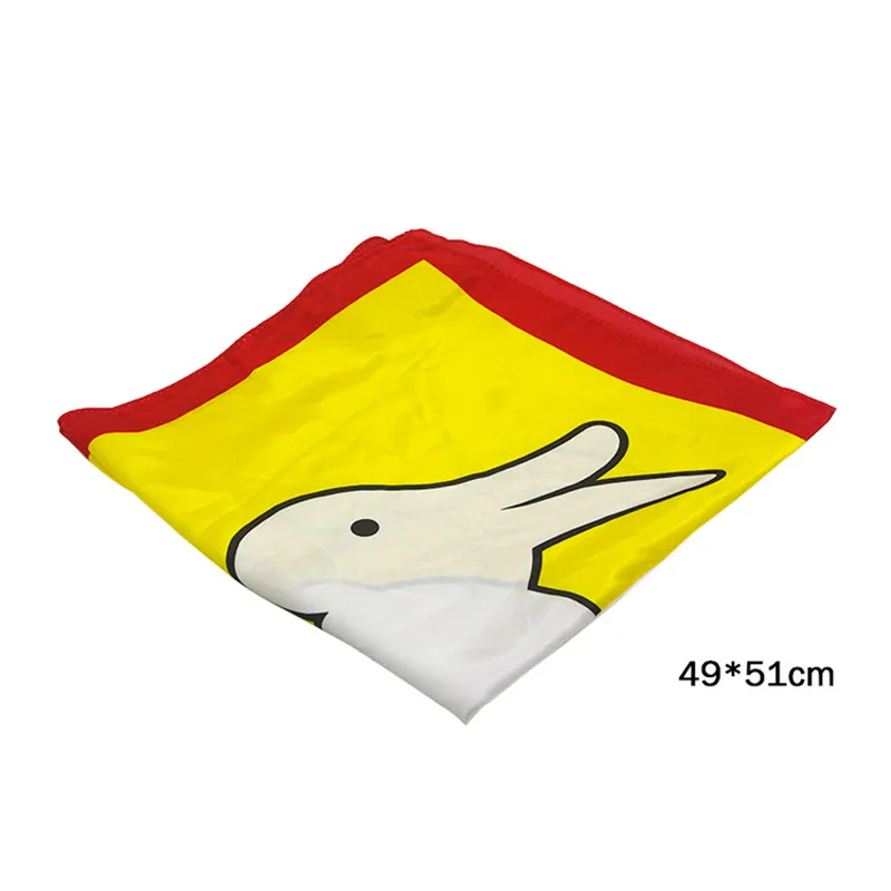 1 комплект волшебная ткань меняющая цвет шелковый шарф от кролика до утки