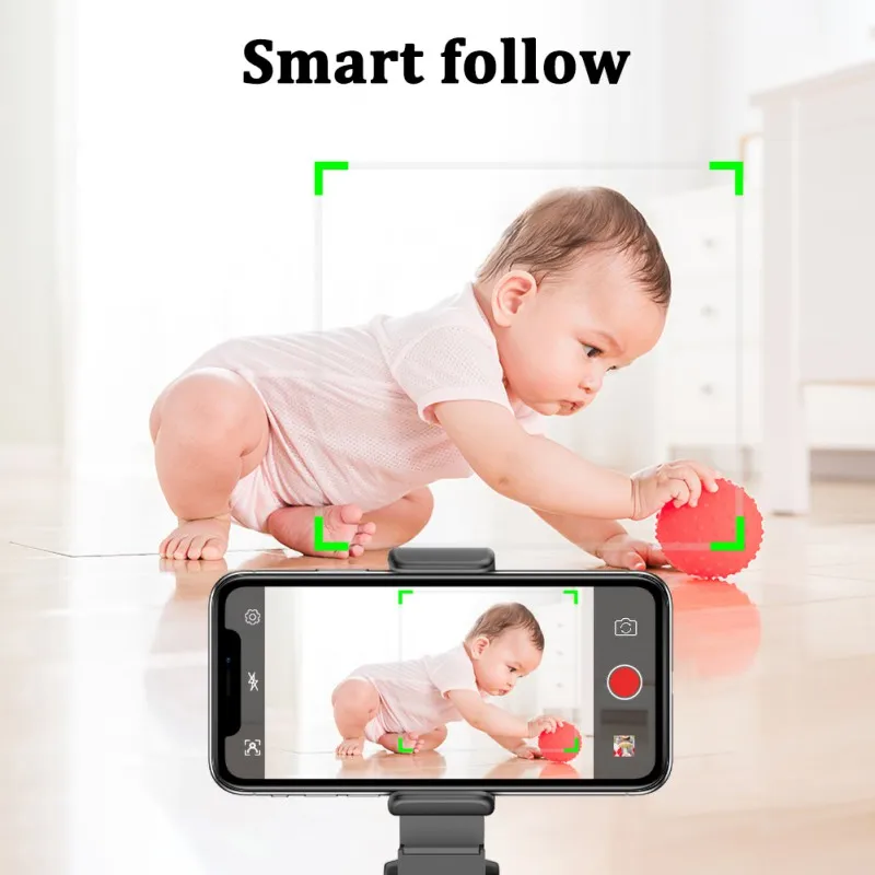 

ZL Phone Holder 360 Rotation Auto Face & Object Tracking Live Broadcast Smart Shooting Auto Countdown