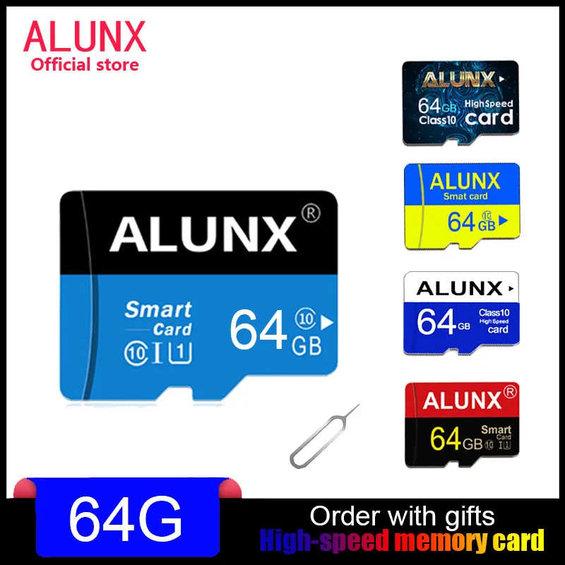 Карта памяти 64 ГБ карта класс 10 U1 камера с монитором рабочая Запись вождения UAV