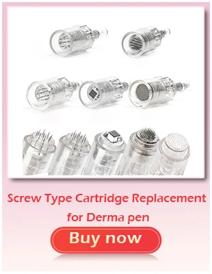 10 шт. Сменные винтовые картриджи для микро иглы derma pen 9 pin/12 pin/36 pin/nano Micro Nano Иглы для татуировки