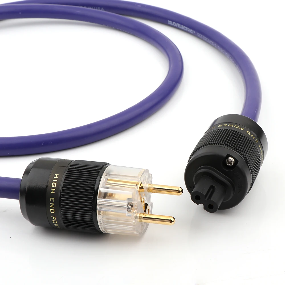 XLO Reference 2 EU Power Cord Cable With Figure 8 IEC Female Plug Loudspeaker Audio Mixer Cables | Электроника