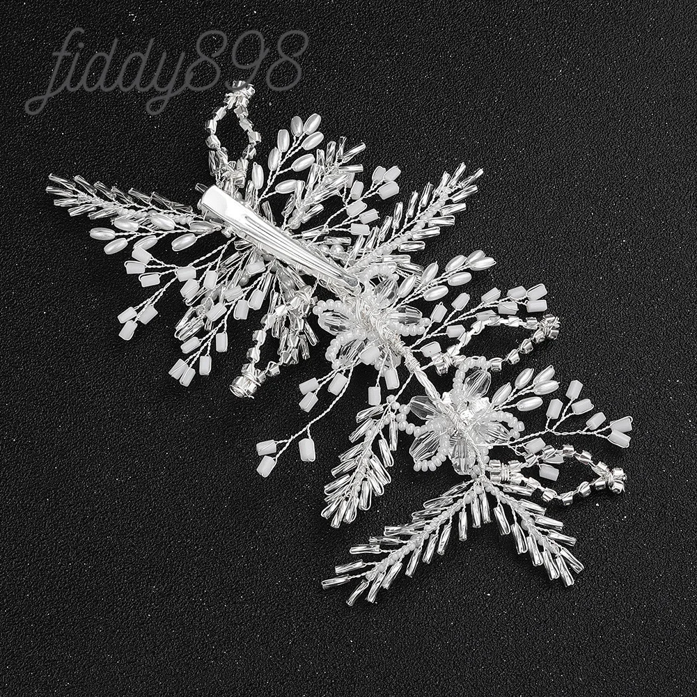 Модные свадебные аксессуары для волос женские заколки стразы головной убор с