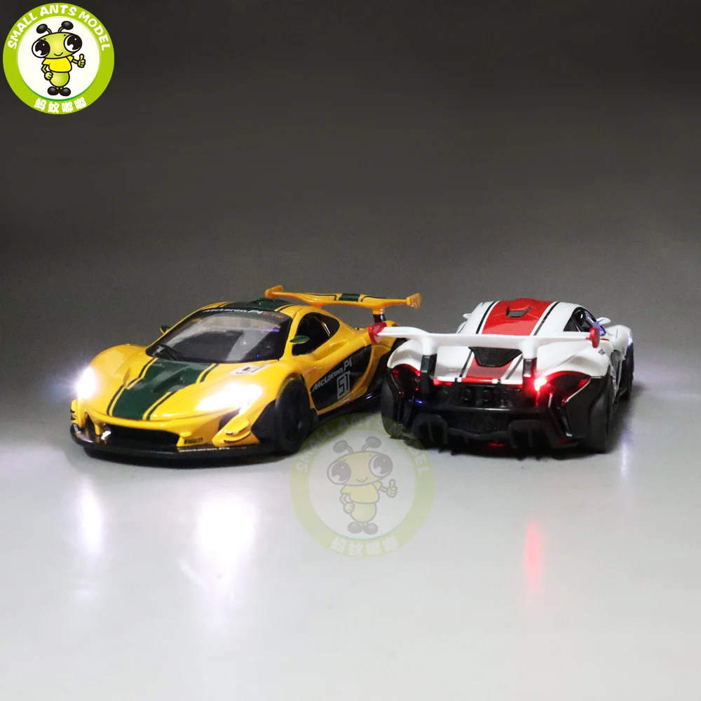 1/32 CAIPO P1 GTR 2014 гоночная серия литая модель автомобиля игрушки для детей звуковое
