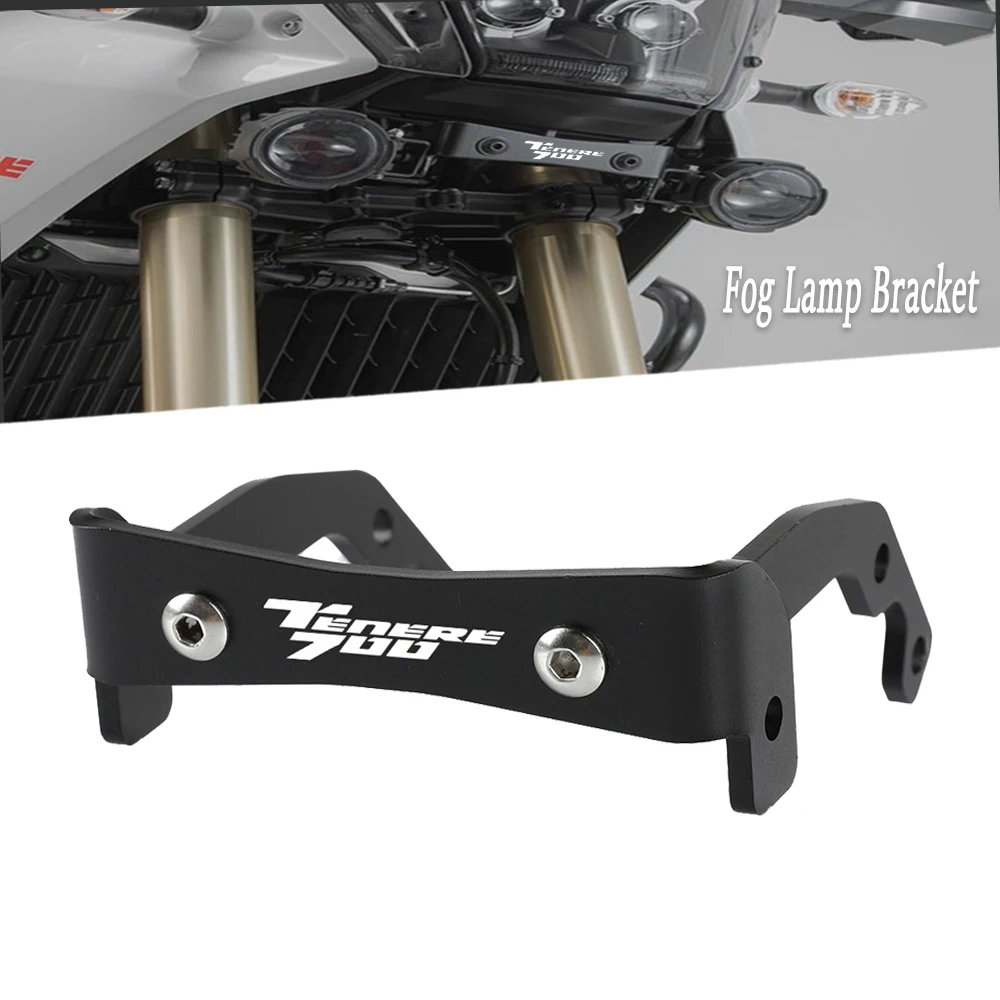 

Motorcycle Auxiliary Light Backet Mount Holder Fog Lamp Bracket Accessories For Yamaha Tenere 700 Rally 2019 2020 2021 Tenere700